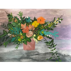 Inspired Bouquet| Acrylic Painting